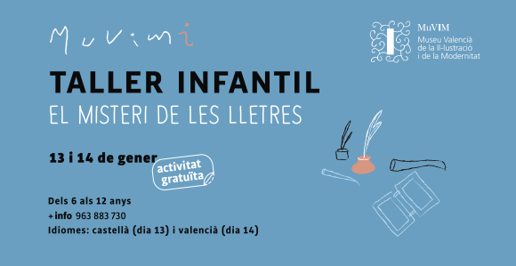 Taller infantil «El misteri de les lletres»